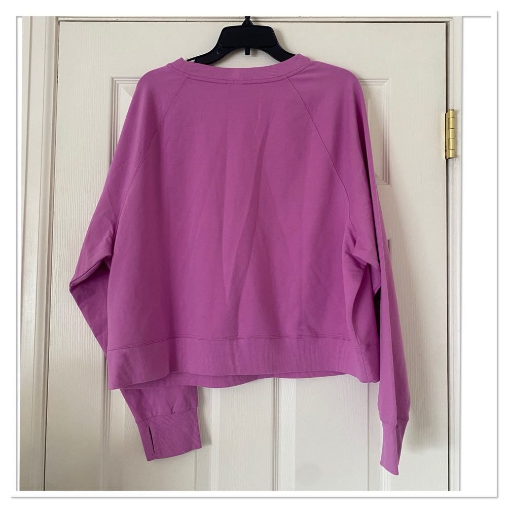 Women’s French Terry Crewneck Sweatshirt All In Motion NWT - Picture 3 of 5
